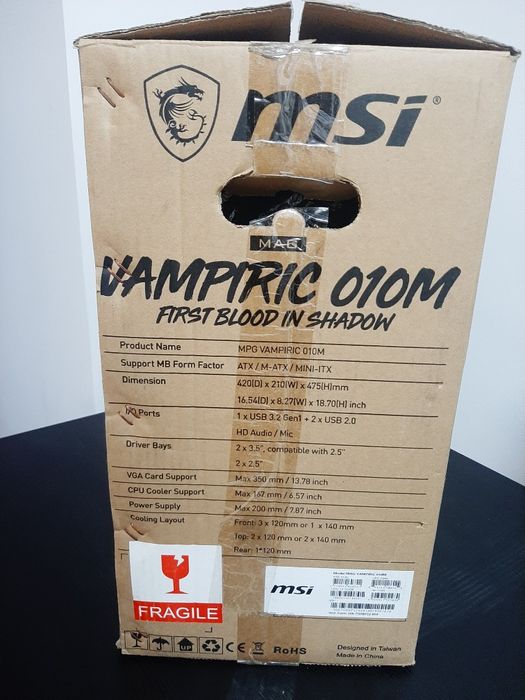 Caixa MSI Vampiric 010M