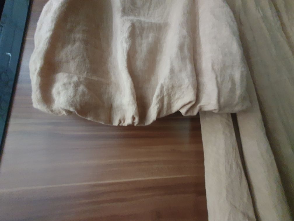 Made in italy lniany komplet Alessandra