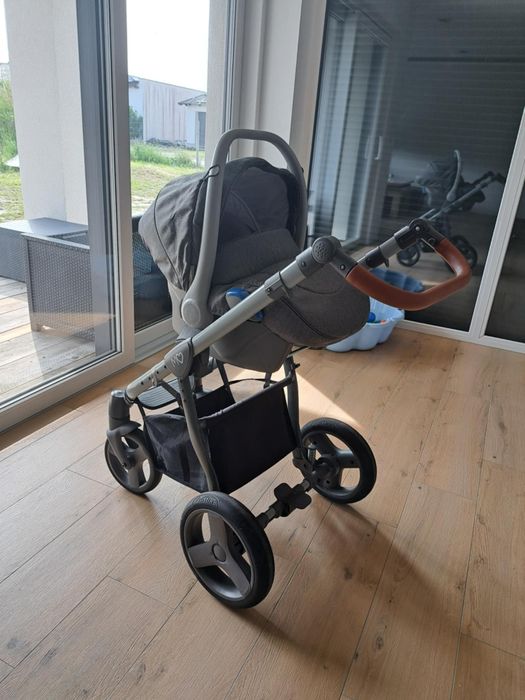 Wózek dziecięcy 3 w 1 Babyactive Mommy 6 Gray Star