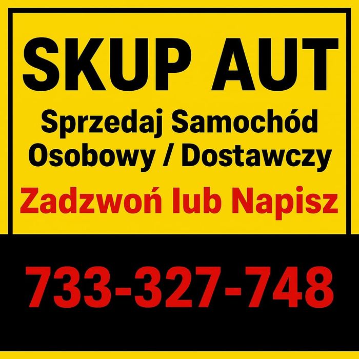 Skup Aut Osobowe Dostawcze każdy stan