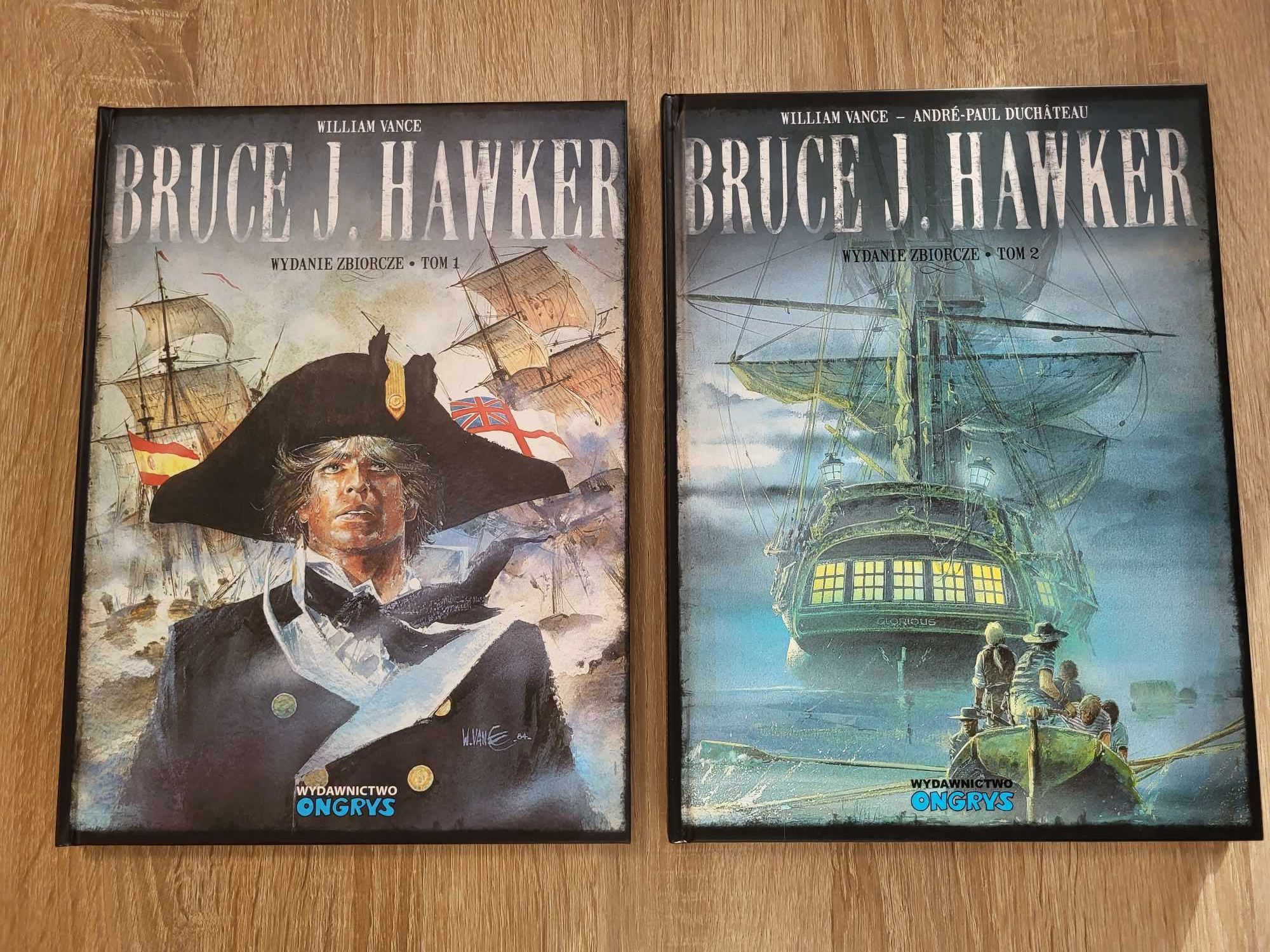 Komiksy Bruce J. Hawker Tom 1 i 2 wydanie zbiorcze