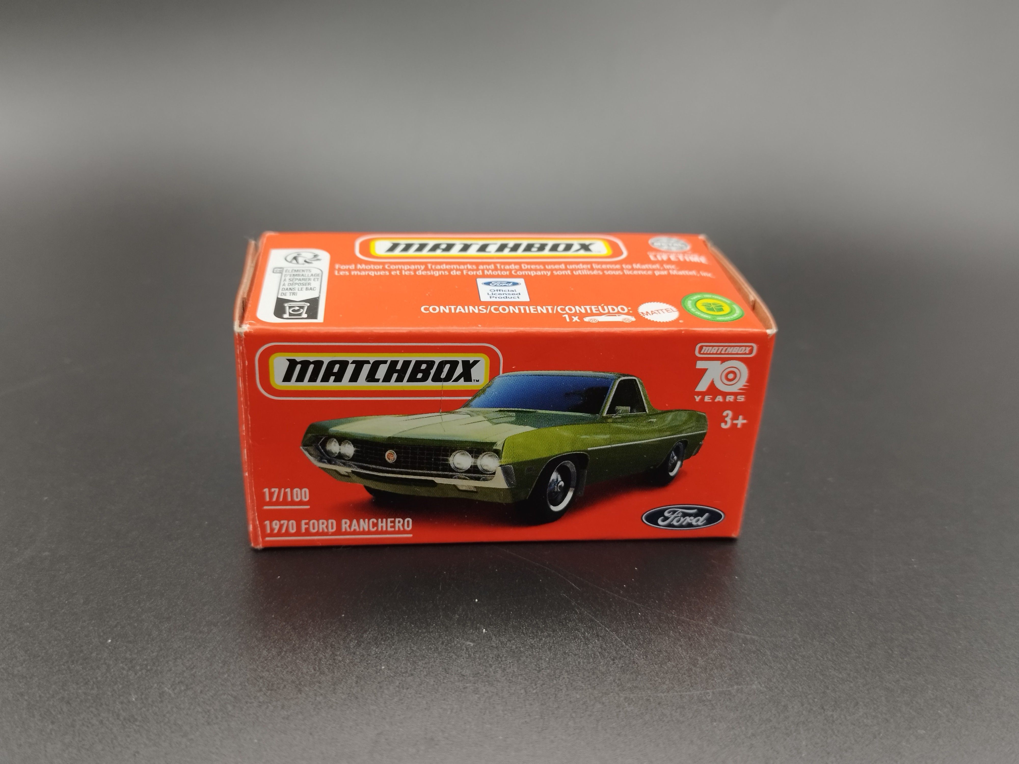 Matchbox 1970 Ford Ranchero model