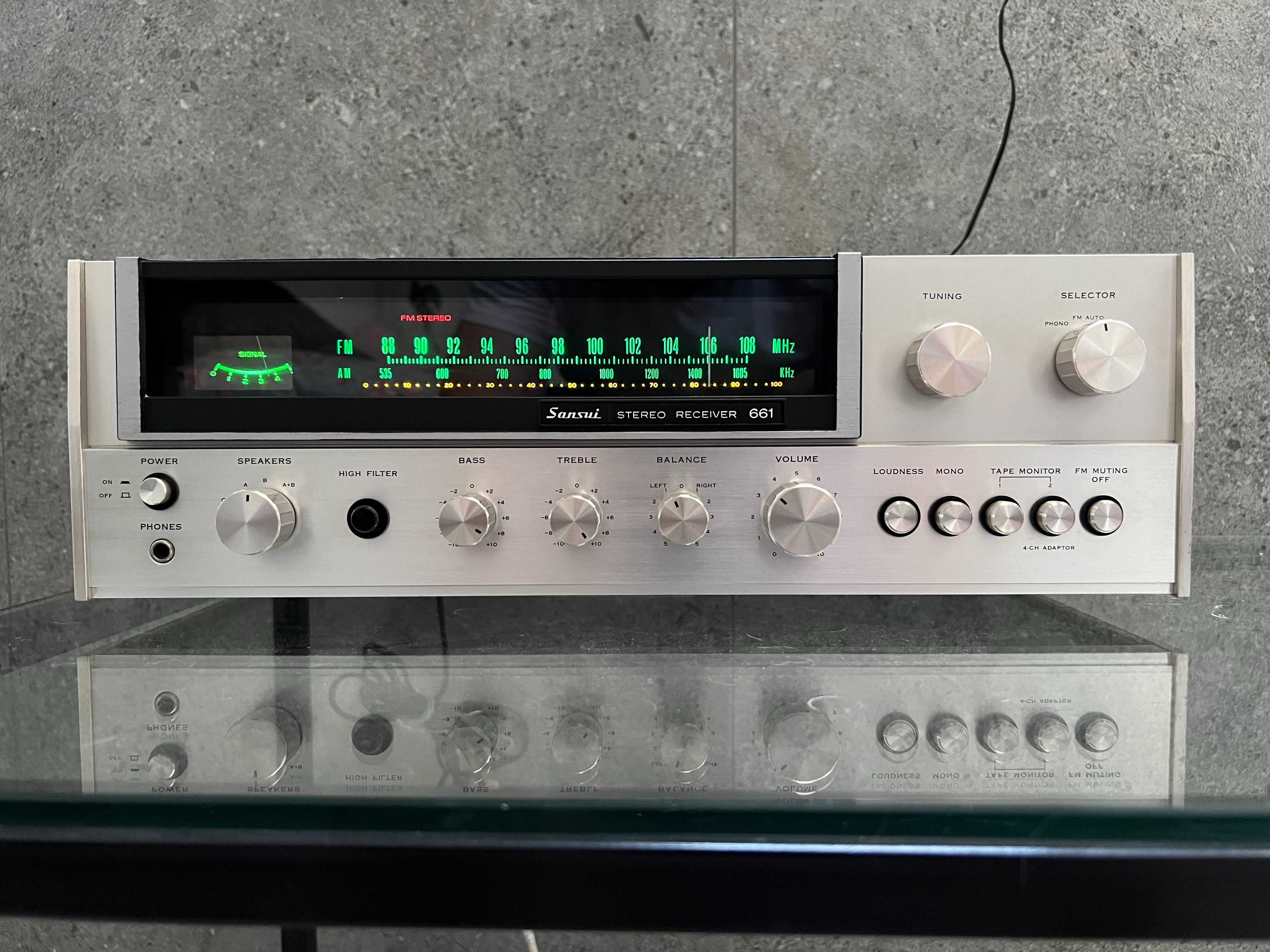 Sansui 661/po przeglądzie/NATURALNA BARWA/ultra moc/WZOROWA JAKOŚĆ