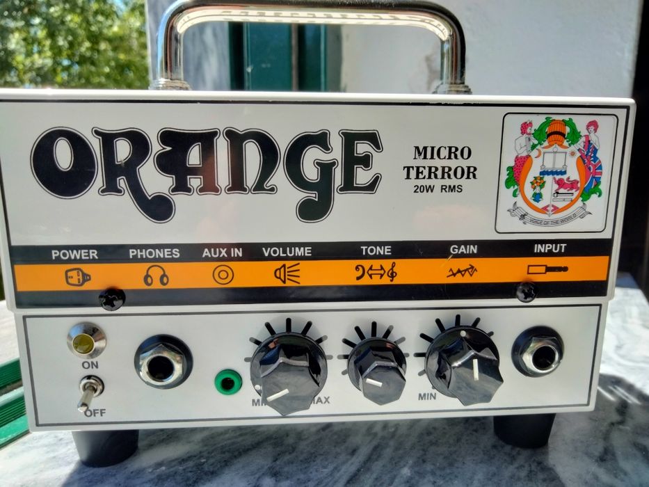 Orange Micro Terror c bolsa de transporte original