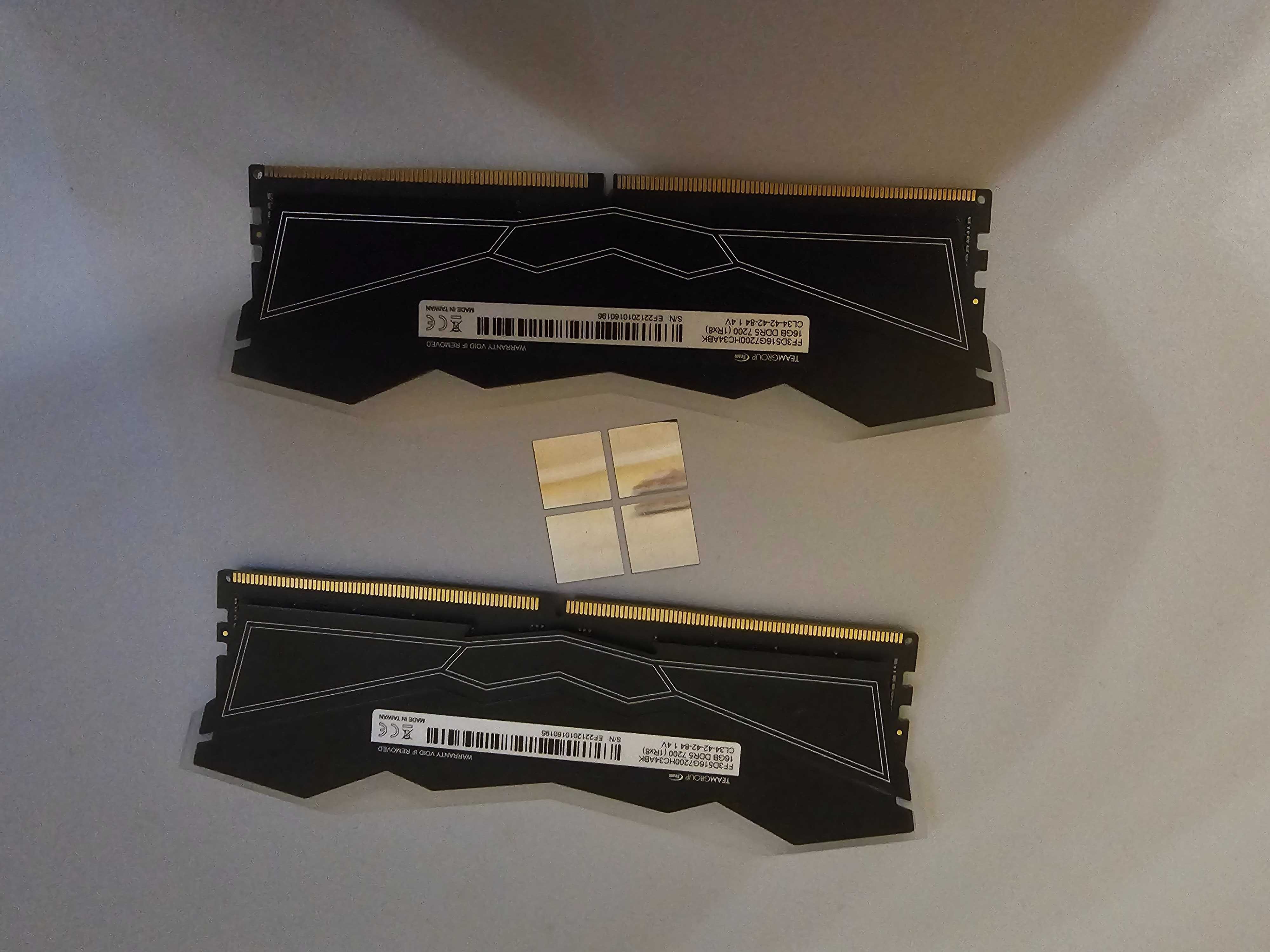 Team T-Force Delta RGB 32GB  288-Pin PC RAM DDR5 7200 (PC5 57600)