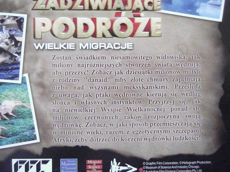 Antarktyda DVD, zadziwiające podróże, Wielkie Migracje, Jak NOWA