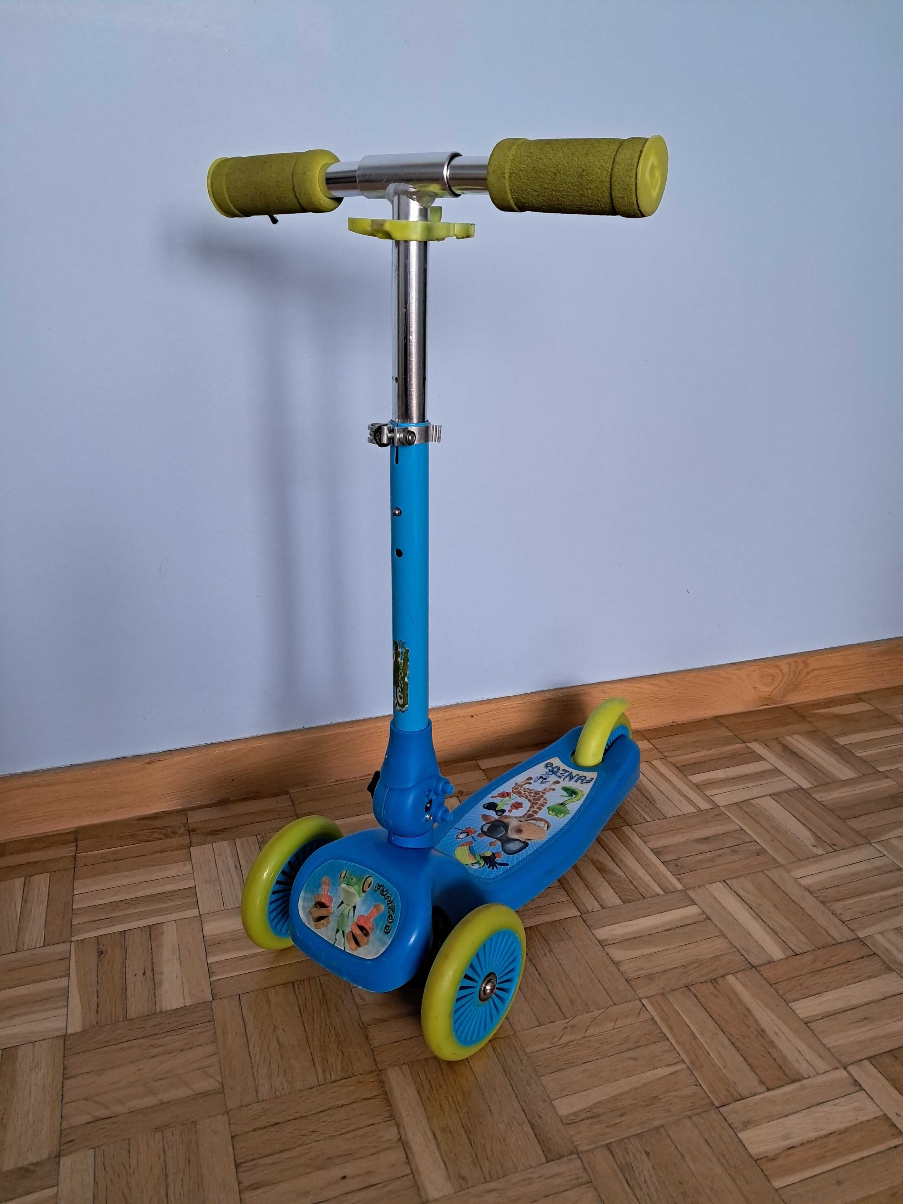 Spokey hulajnoga trójkołowa twist and roll Funzoo