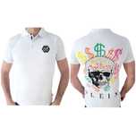 Philipp Plein Koszulka Polo Męskie S-XXL biała