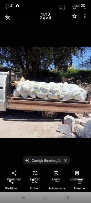 faço cargas de entulho pladur madeiras e verdes