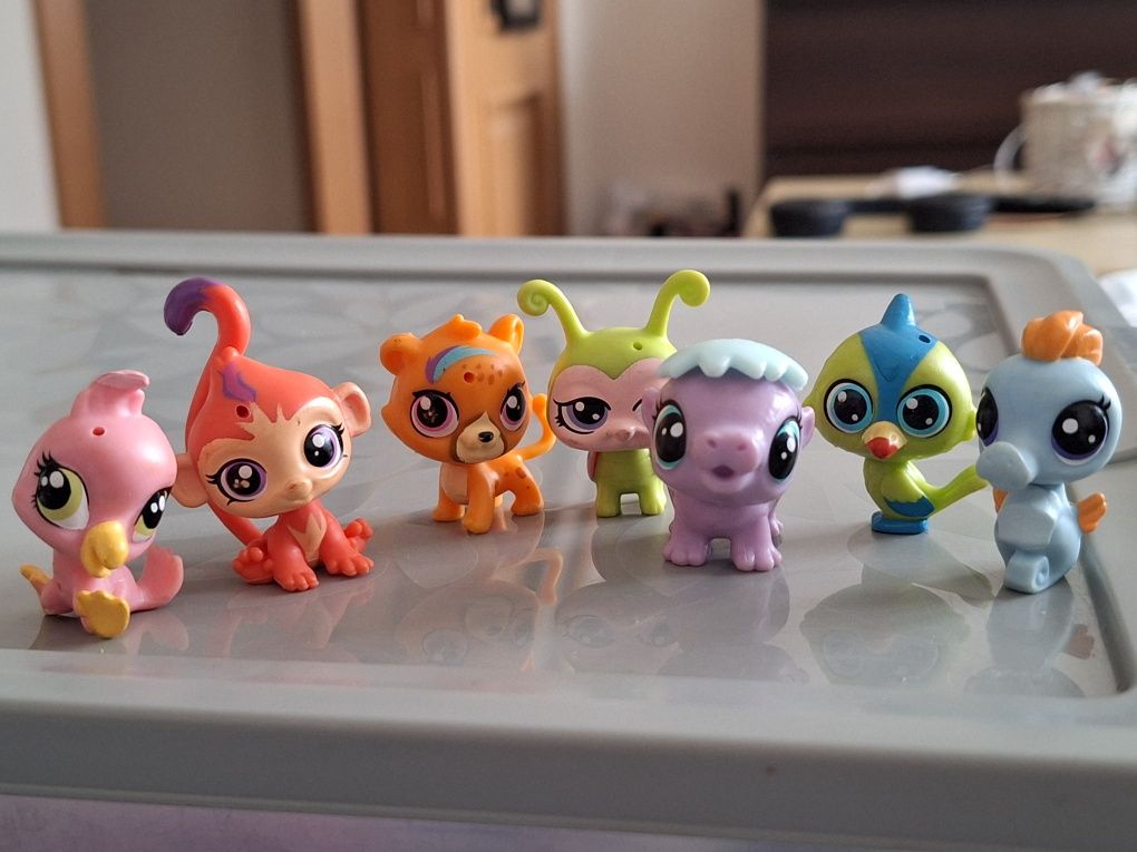 Zestaw figurek littlest pet shop lps hasbro