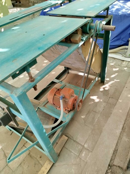 деревообробний станок фуганок + циркулярка