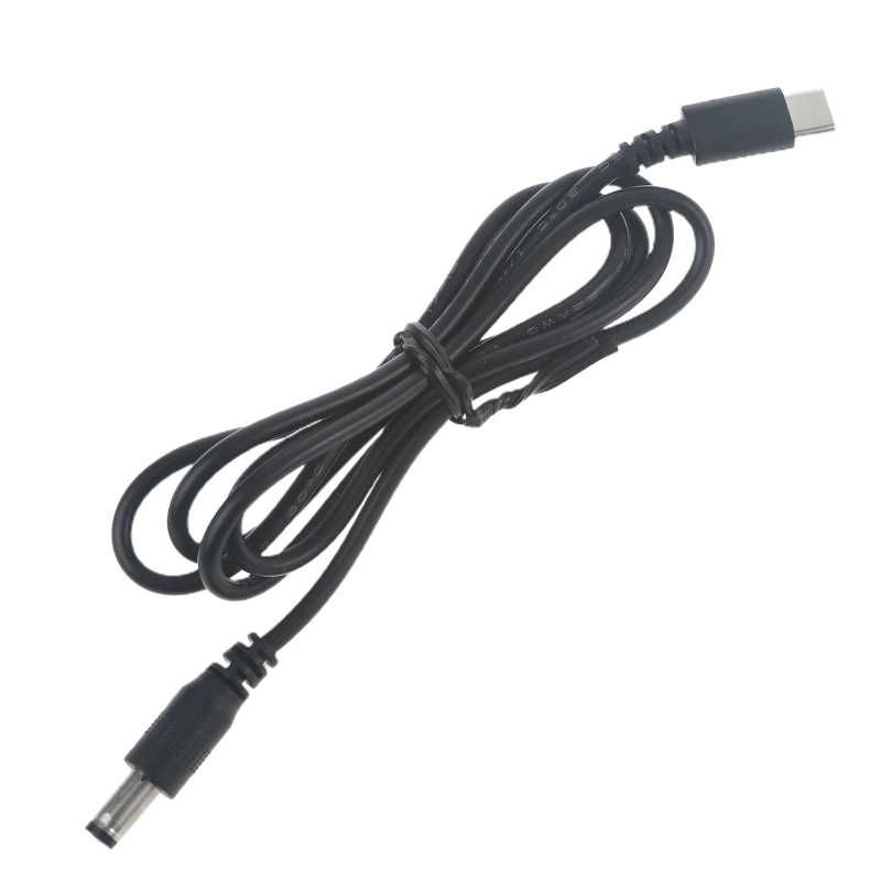 КАБЕЛЬ ШНУР ЖИВЛЕННЯ  9,20 V USB - C  5.5 - 2.1 mm (Type-C)