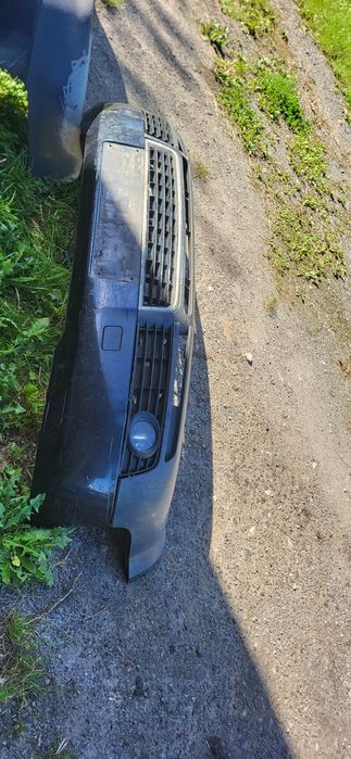 Audi A4 B6 Kompletny Zderzak Przód Xenon i Maska Czarny