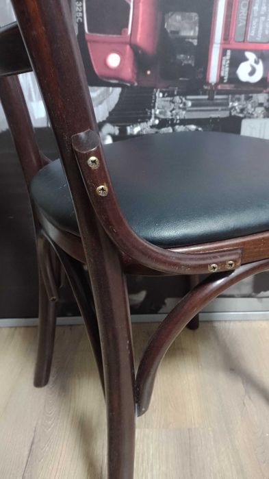 Krzesło thonet fameg radomsko tapicerowane