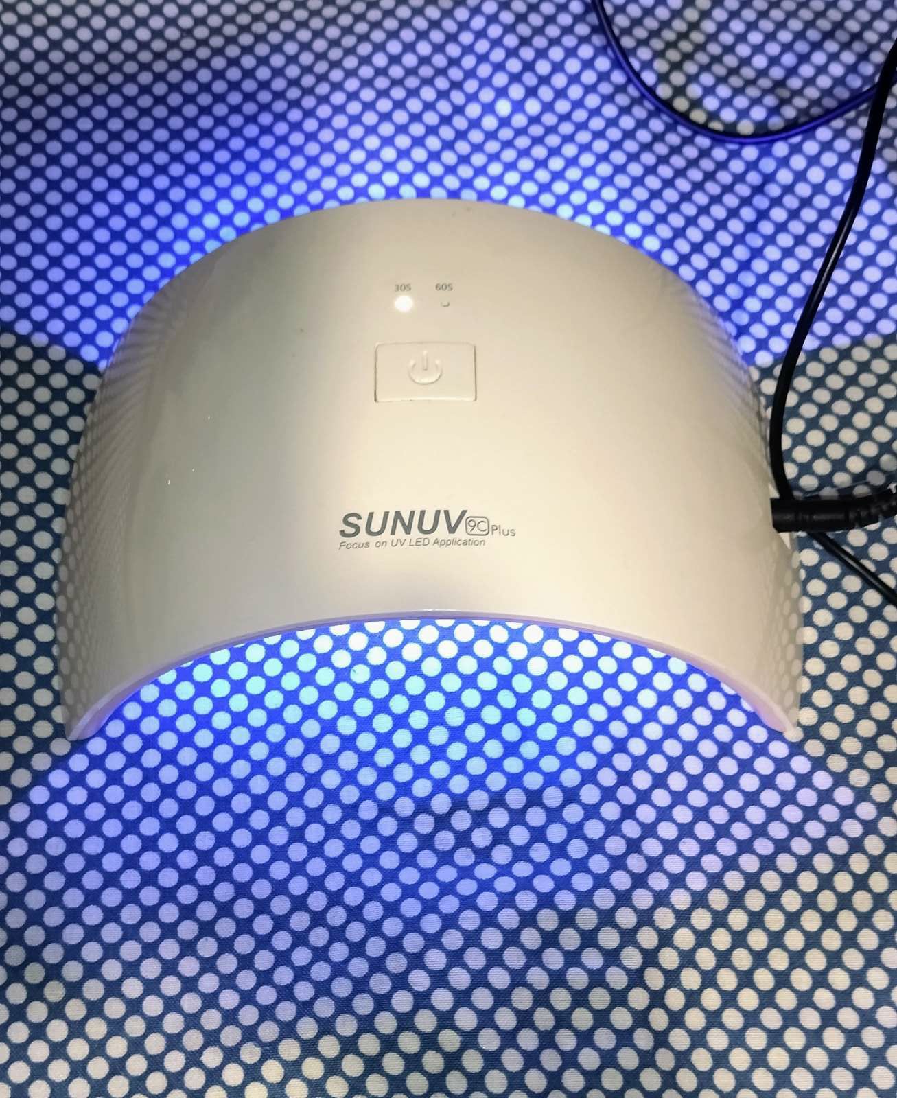 Лампа для сушки ногтей UV-LED SUN 9 C 36 W.. Нужен ремонт.