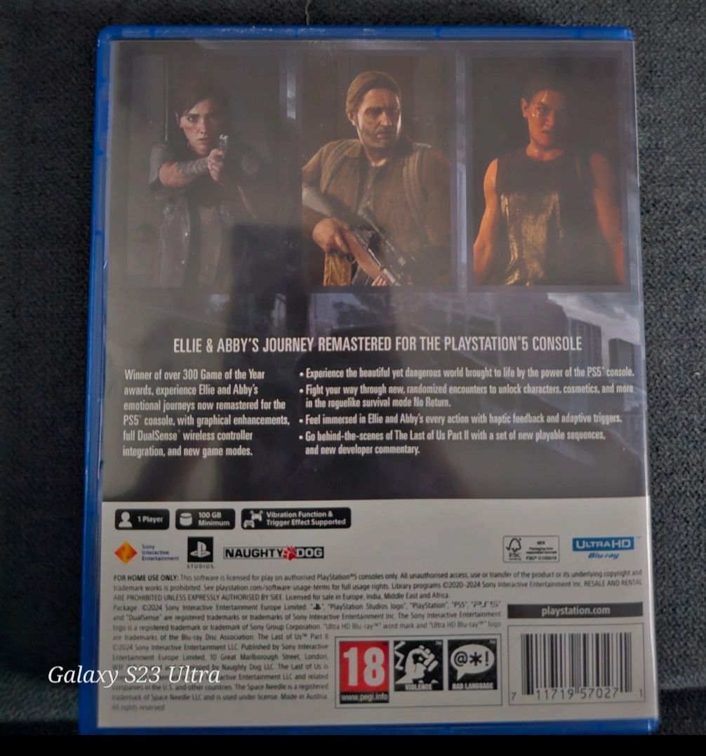 The last of us 2 na ps5