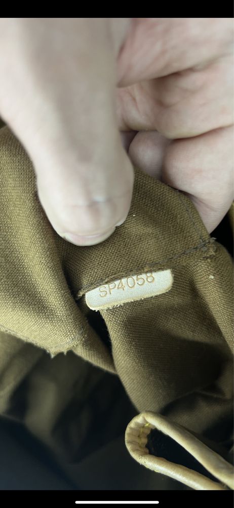 кожаная сумка Louis Vuitton оригинал винтаж 2008 год Франция