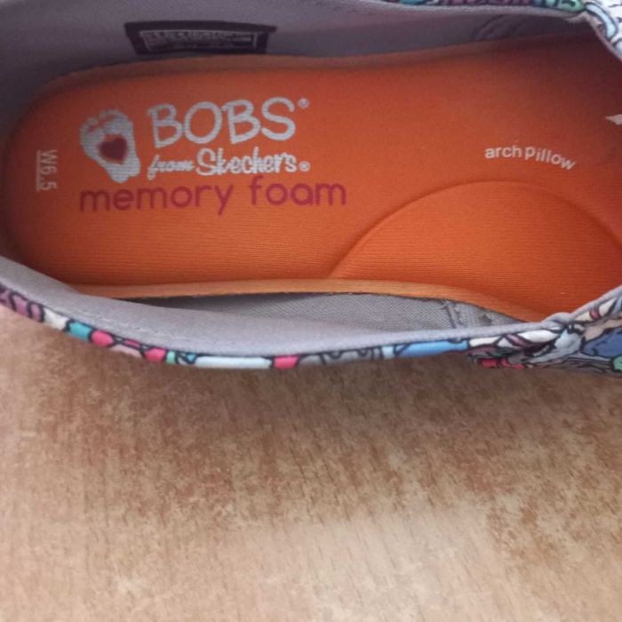 Сліпони Bobs тканинна, memory foam