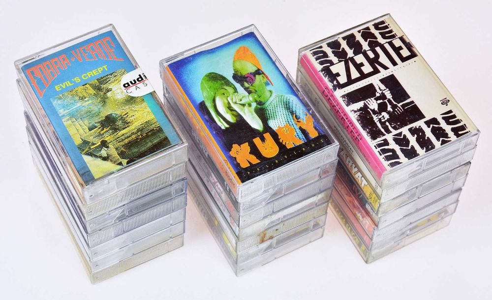 Polski rock, metal, punk - zestaw kaset 2 - Kury, Dezerter Sweet Noise