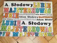 "Lubię majsterkować" Adam Słodowy prl prezent