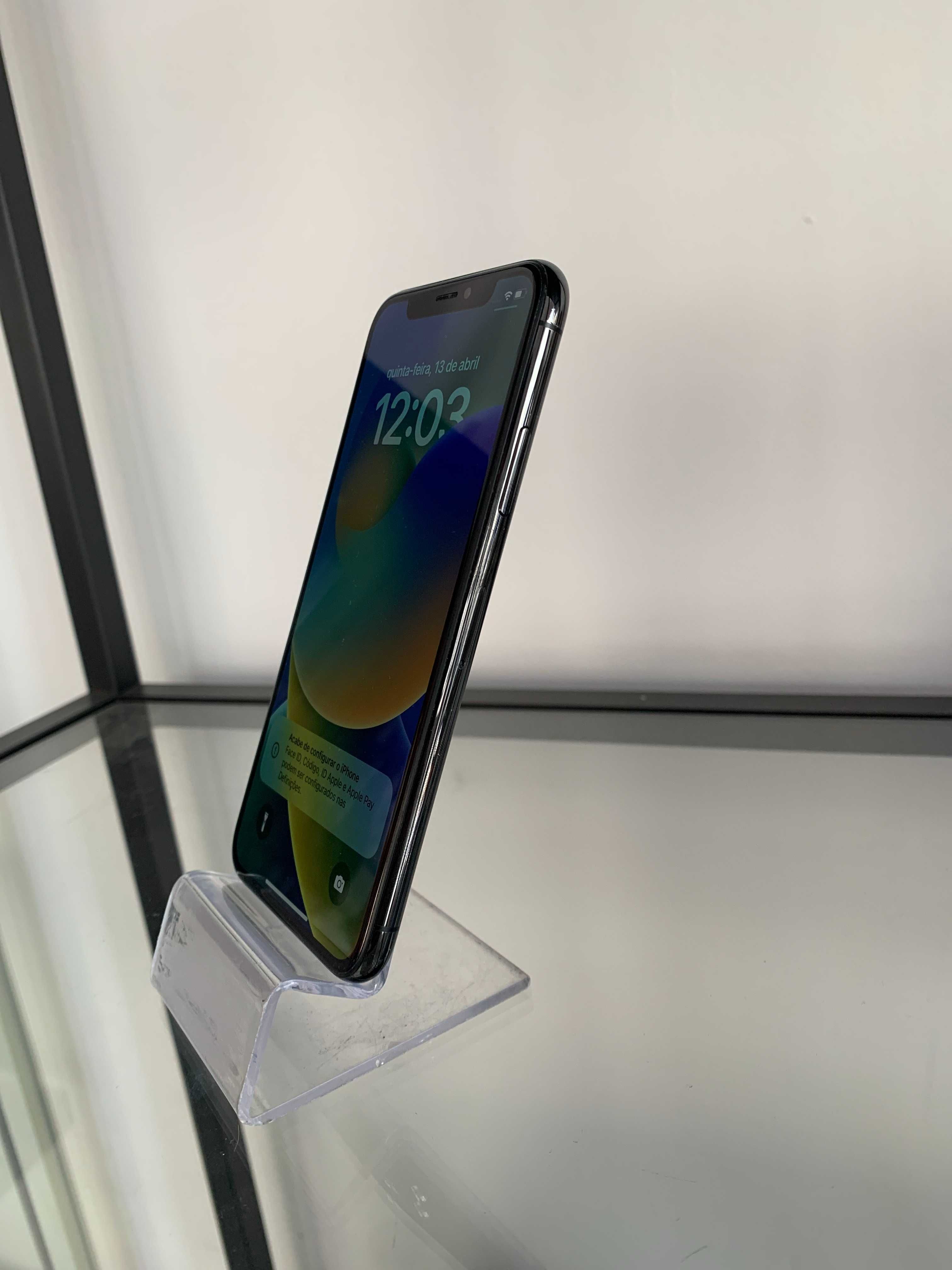 IPHONE X / SPACE GREY/ 64 GB  / GRAU A/A+ / LOJA FISICA