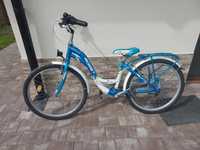 Miejski rower, Romet, niebieski, 24"