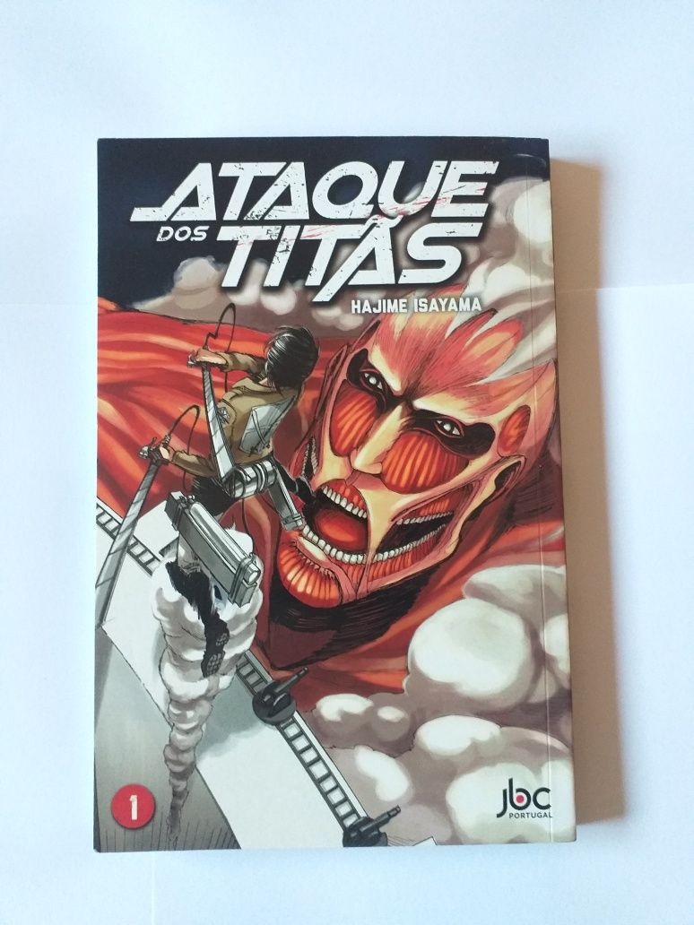 Attack on titan vol.1 em PT-BR