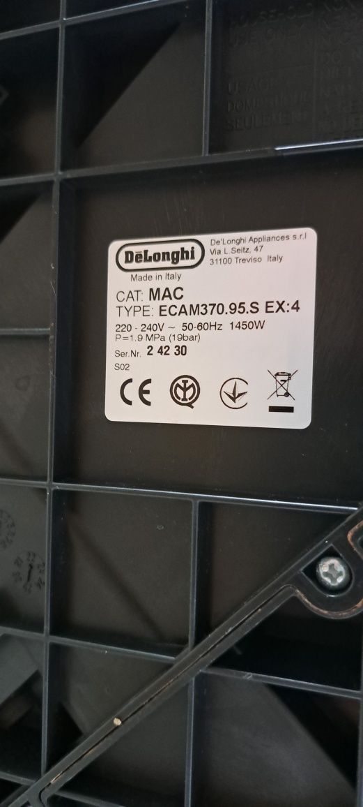 Ekspres De'Longhi Dinamica Plus ECAM370.95.S