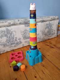 Zabawka 2w1 wieża sorter