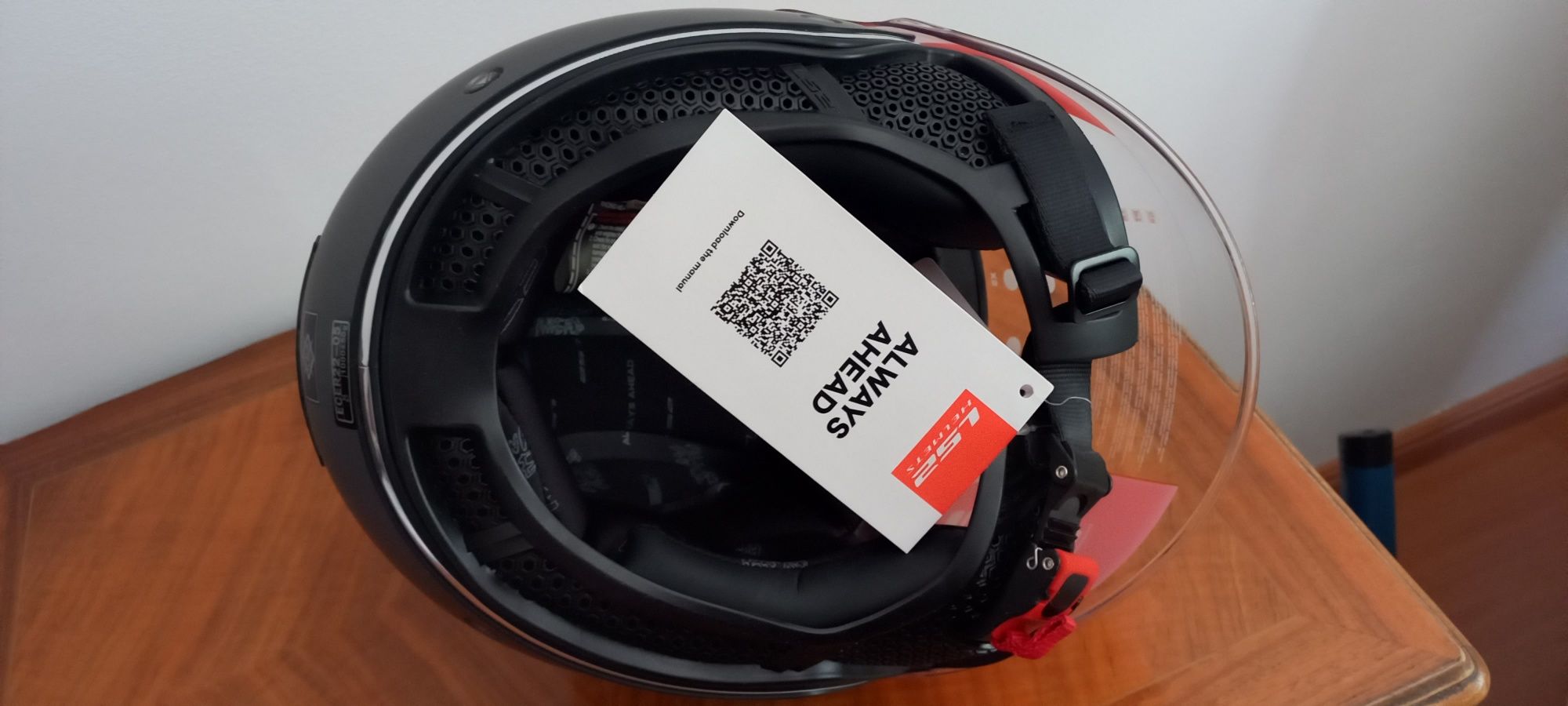 Capacete de mota