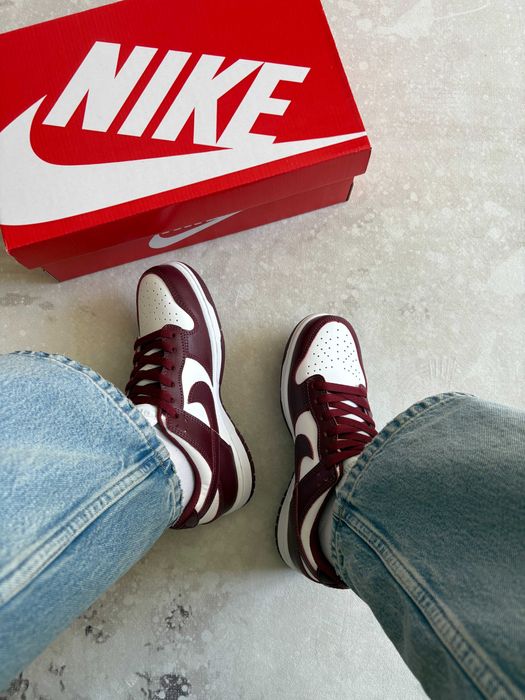 ‼️Кросівки Nike Dunk Low Bordo