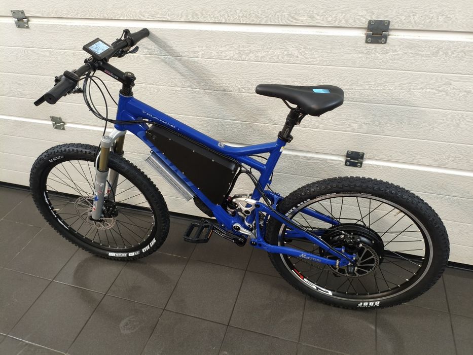 Nowy Full Szybki 60km h/Moc 2k W E-Bike GIANT TRANCE Rower Górski MTB