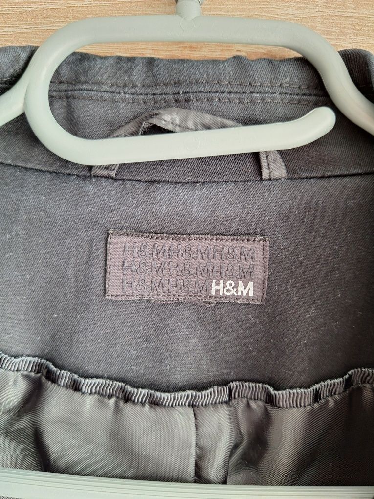 Czarny Żakiet L H&M