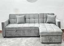 Promoçao Novo sofa cama reversivel cinza ENVIO GRATIS