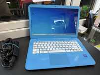 Jak nowy laptop HP Stream 14, 4+32GB, Celeron N3060 + zasilacz