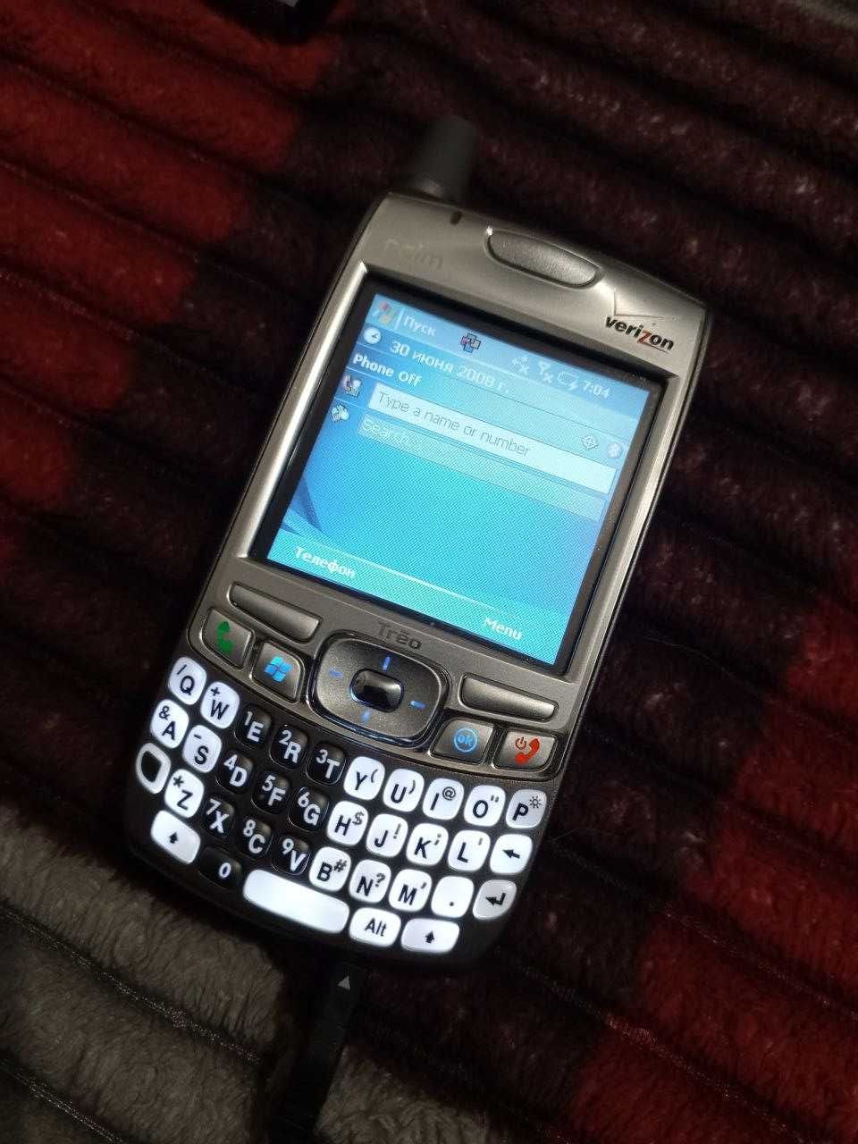 Смартфон Palm Treo 700w (Verizon) винтаж, в коллекционном состоянии