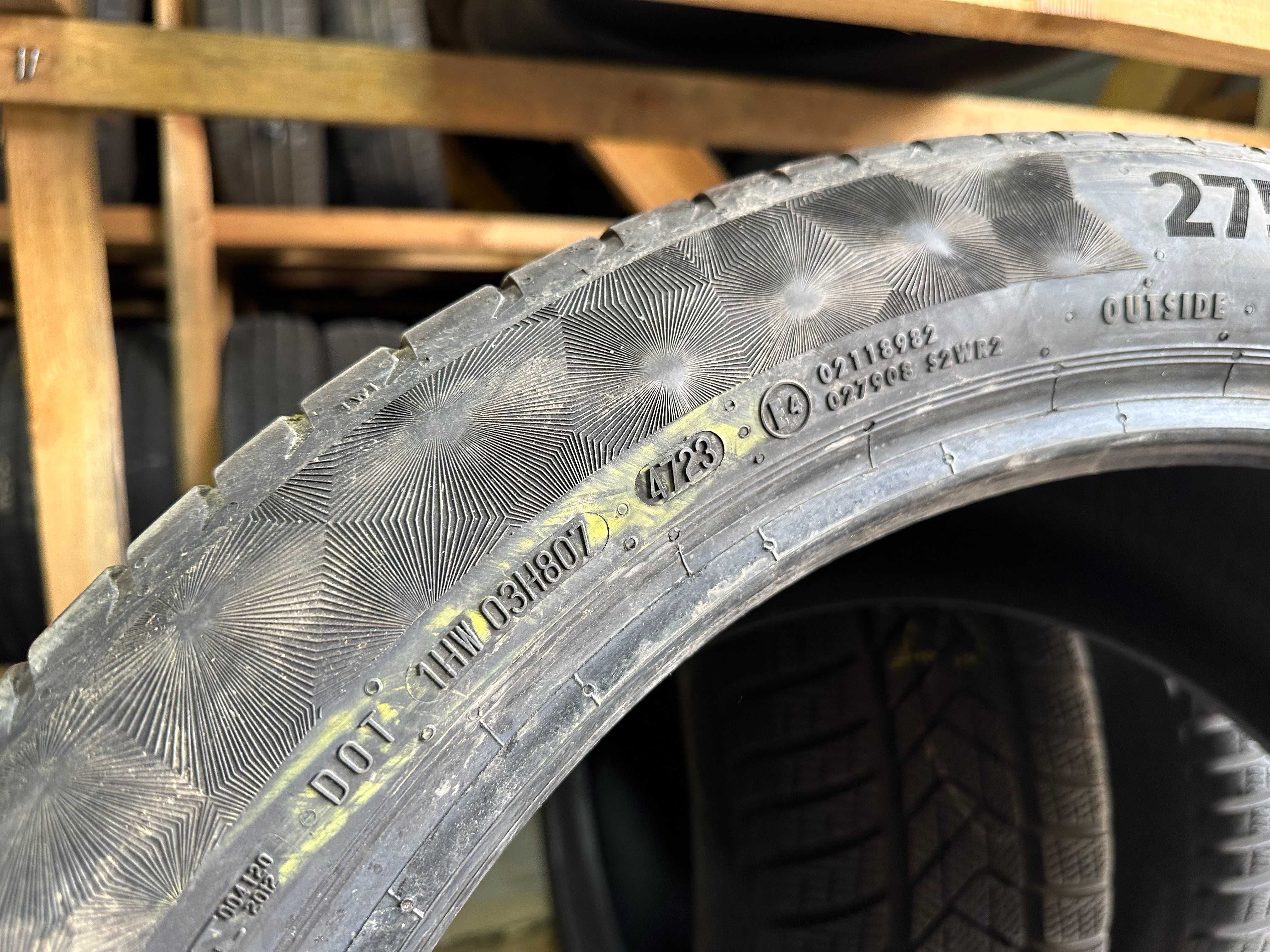 4ШТ літні шини 275/40R21 V XL Continental PremiumContact6