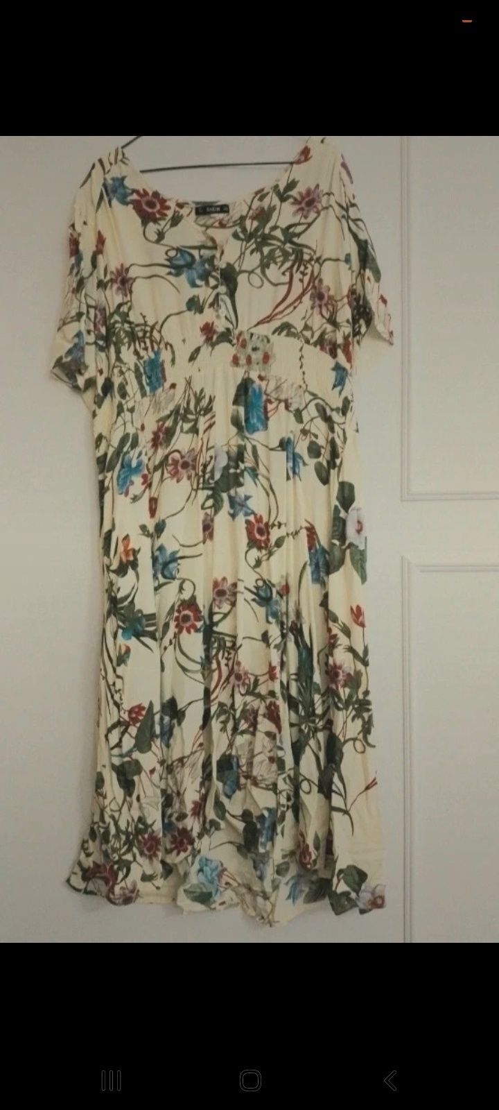 Vestido Shein fluido 2XL fresco