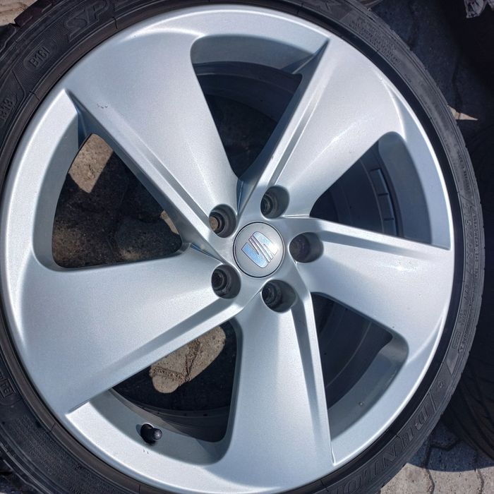 Oryginalne Felgi Aluminiowe Seat Vw Audi 17" 5x100 7J ET46