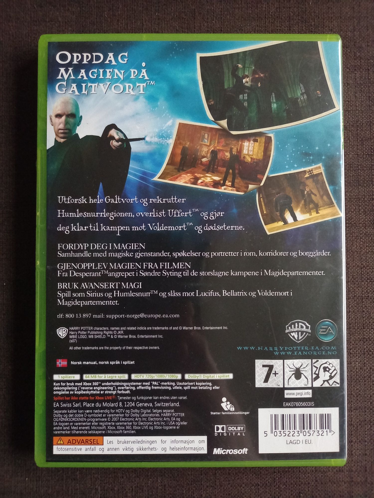 Gra Harry Potter Zakon Feniksa na konsolę xbox 360