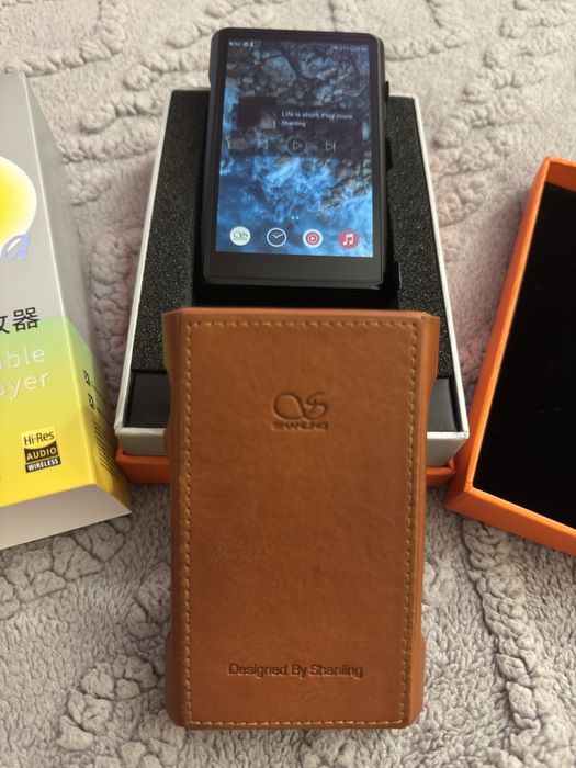 Hi-Res плеєр Shanling M3 Ultra Black + фірмовий шкіряний чохол