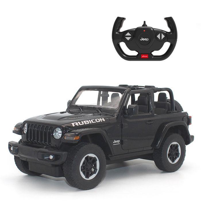 Jeep Wrangler JL R/C skala 1:14 Rastar 79400  samochód sterowany czarn
