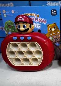 Gra zręcznościowa elektroniczna pop it Mario Bross quick push