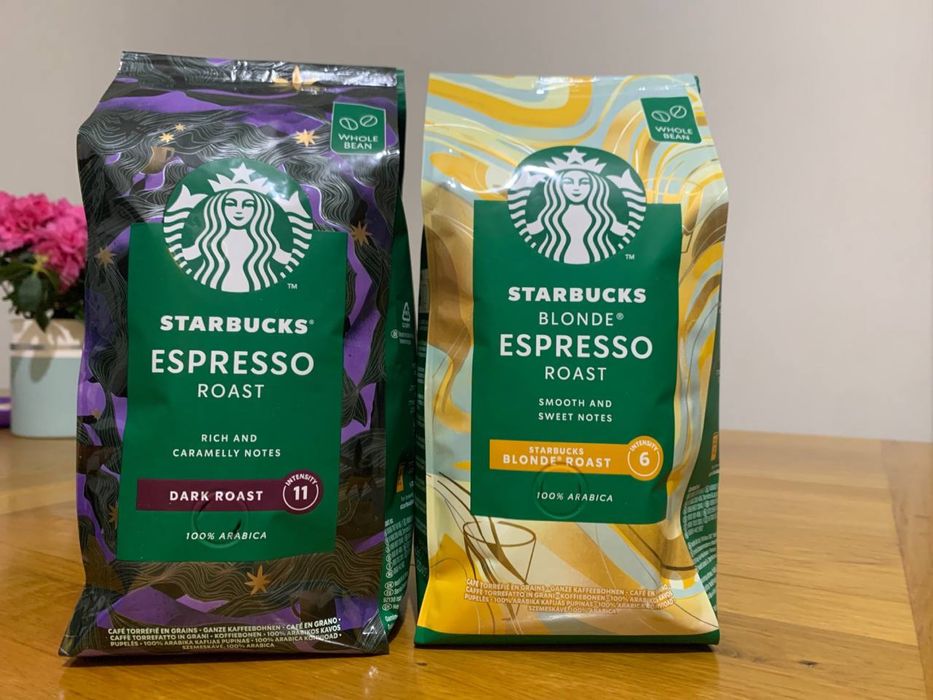 Кава Starbucks Espresso в зерхах, Старбакс, 100% Арабіка