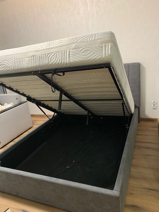 Ліжко Ліжко HASLEV 160х200см + Матрас GOLD S60  DREAMZONE