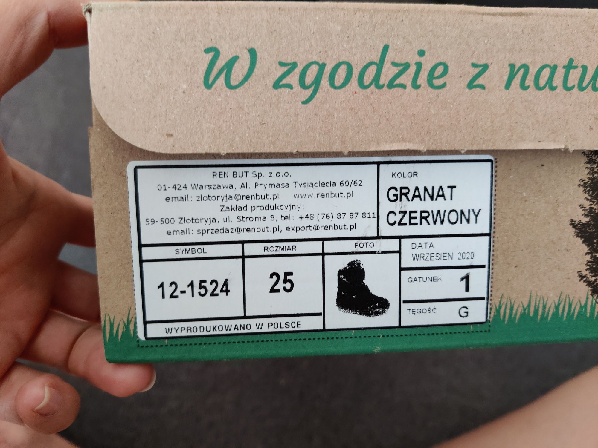 Buty zimowe dziecięce RenBut rozm 25