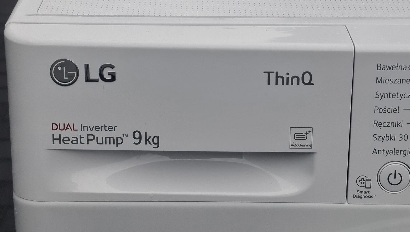 Suszarka do ubrań LG 9kg z transportem,Gwarancja