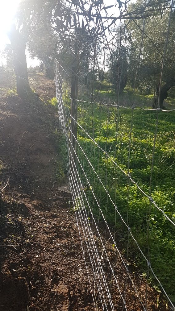 Limpezas de terrenos, vedações e outras prestações de serviço