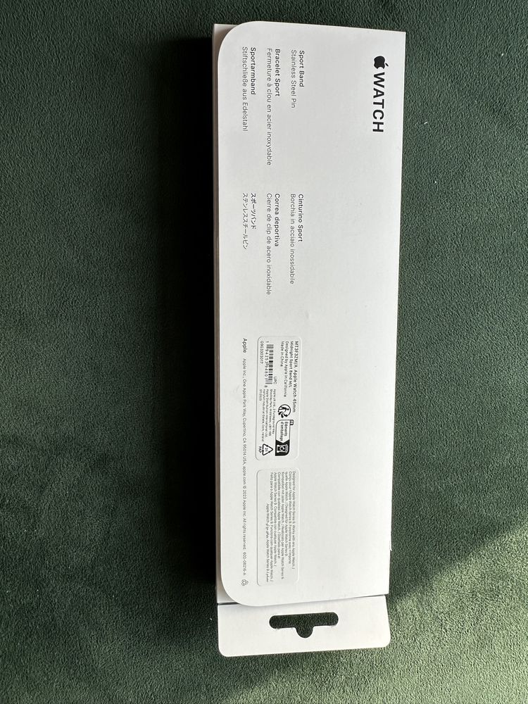 Pasek Apple Watch 9 45mm / Midnight Sport