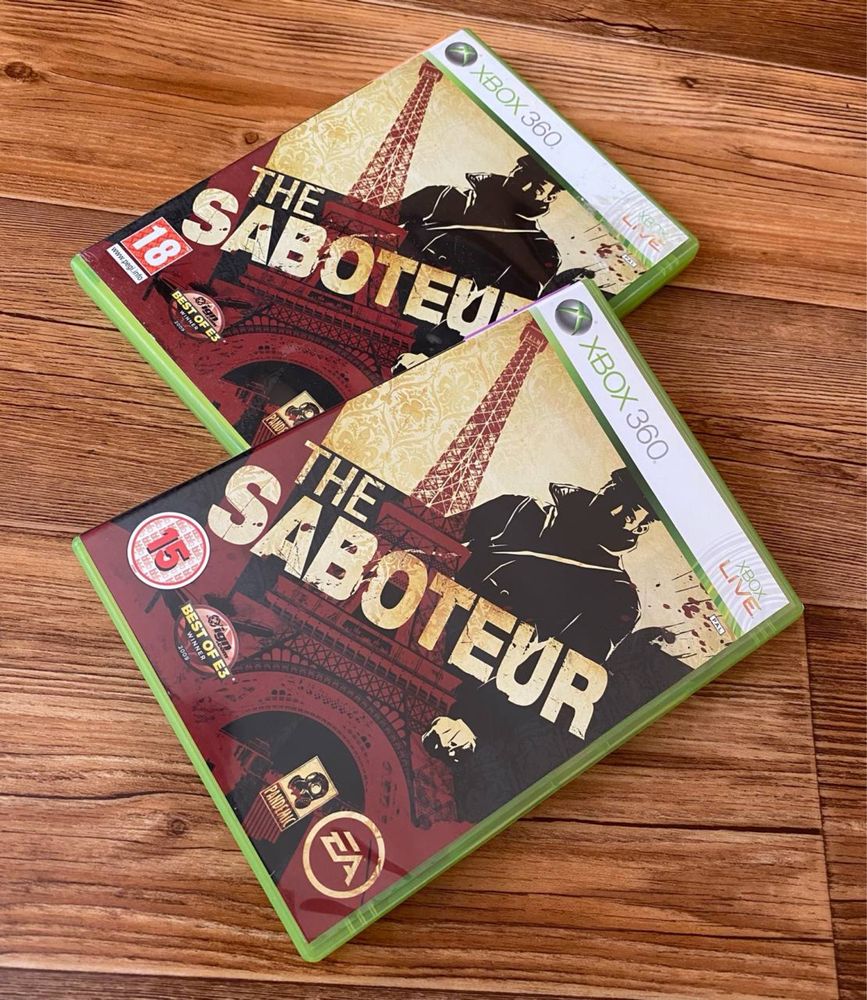 Xbox 360: FEAR, Witcher 2, GTA5, San Andreas, Fable, Saboteur, Fallout